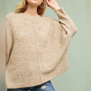 Sita Murt Anthropologie Sweater Pierce Dolman Pullover Wool Blend Oversized M